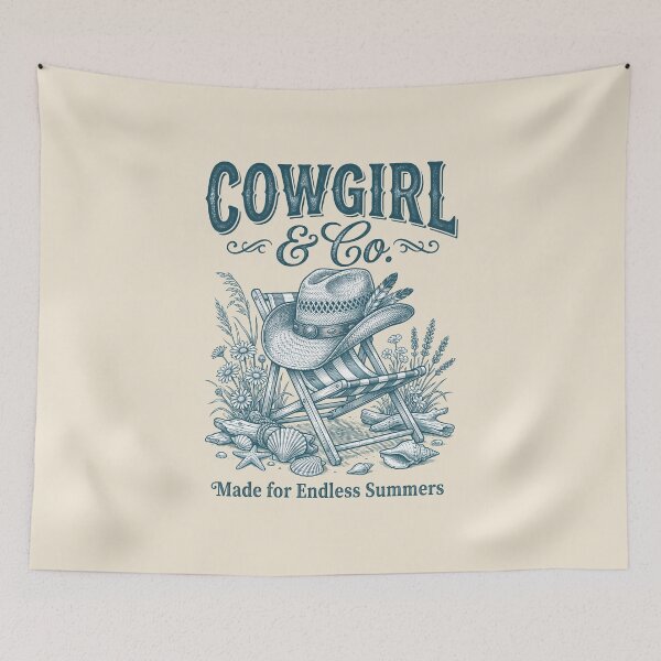 Item preview, Cowgirl & Co. – Coastal Cowgirl Beach Chair Design designed and sold by Sea Gem.