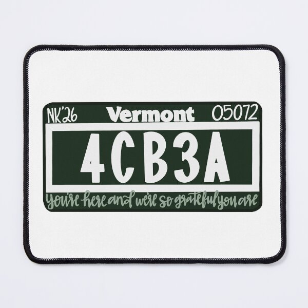 Item preview, Vermont License Plate designed and sold by abigaillyles.
