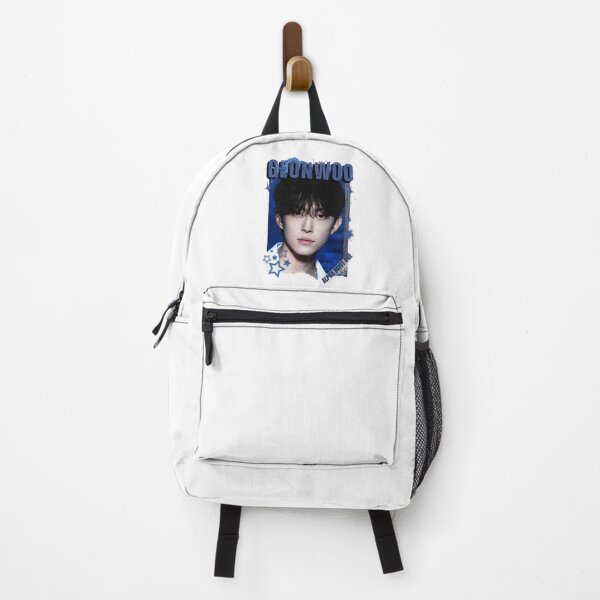 Item preview, ALPHA DRIVE ONEe (ALD1) Geonwoo Global KPOP Boy Group Black and White Collage Digital Art Portrait designed and sold by AJUNICE STUDIO.