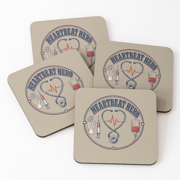 Item preview, Heartbeat Hero Nurse designed and sold by freshwear design.