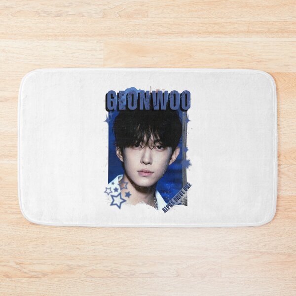 Item preview, ALPHA DRIVE ONEe (ALD1) Geonwoo Global KPOP Boy Group Black and White Collage Digital Art Portrait designed and sold by AJUNICE STUDIO.