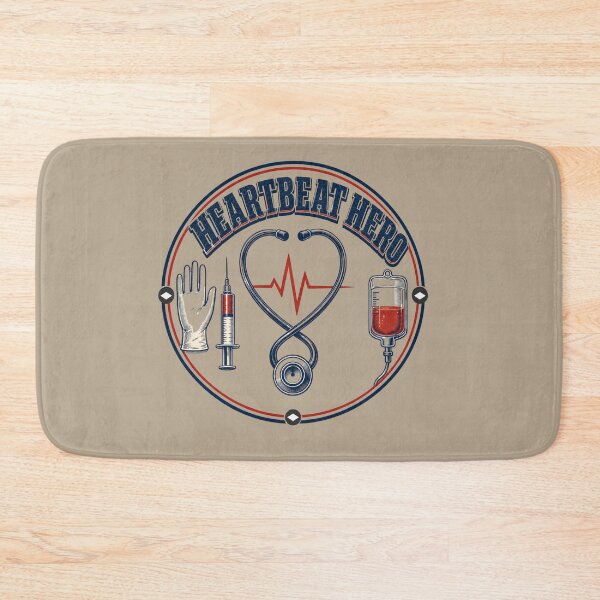 Item preview, Heartbeat Hero Nurse designed and sold by freshwear design.