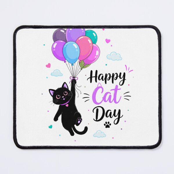 Item preview, Celebrate Happy Cat Day designed and sold by teeNova Wear.