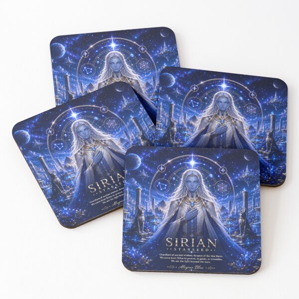 Item preview, Sirian Starseed – Celestial Guardian designed and sold by Alcyone-Blue.