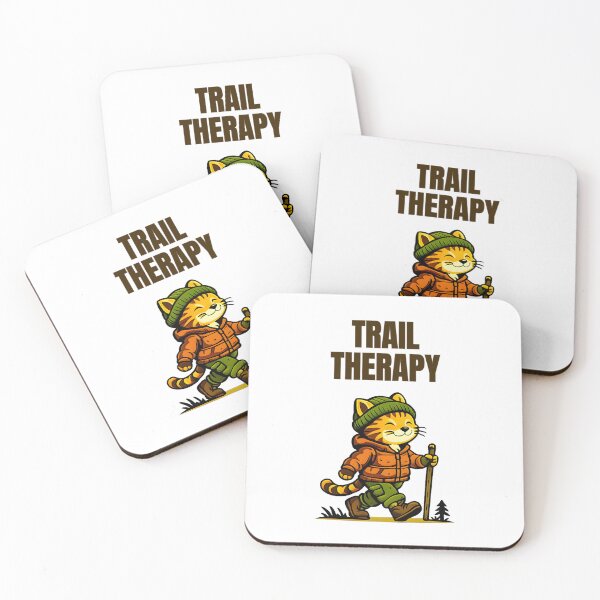 Item preview, Trail Therapy Cat Shirt designed and sold by GroveLaneCreative.