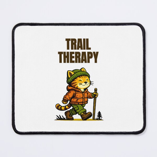 Item preview, Trail Therapy Cat Shirt designed and sold by GroveLaneCreative.