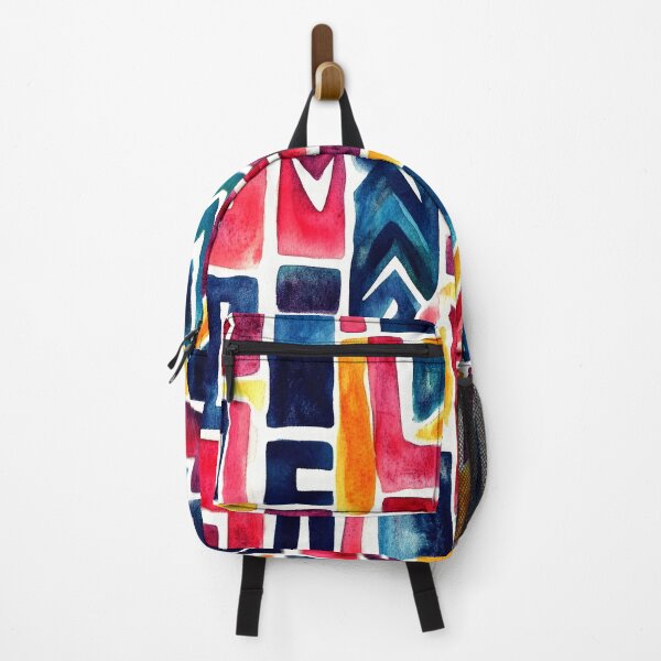Item preview, Aztec-Style Colorful Abstract Geometric Designs Vibrant Pattern designed and sold by DEC02.