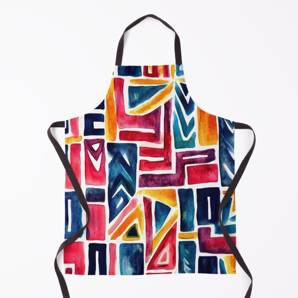 Item preview, Aztec-Style Colorful Abstract Geometric Designs Vibrant Pattern designed and sold by DEC02.
