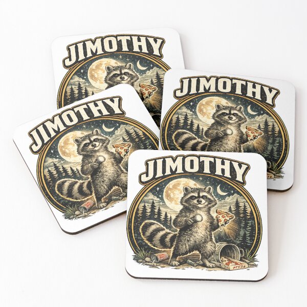 Item preview, Jimothy Raccoon – Garbage Gourmet | Funny Trash Panda Food Critic Vintage Tee designed and sold by Mahmoud Salah.