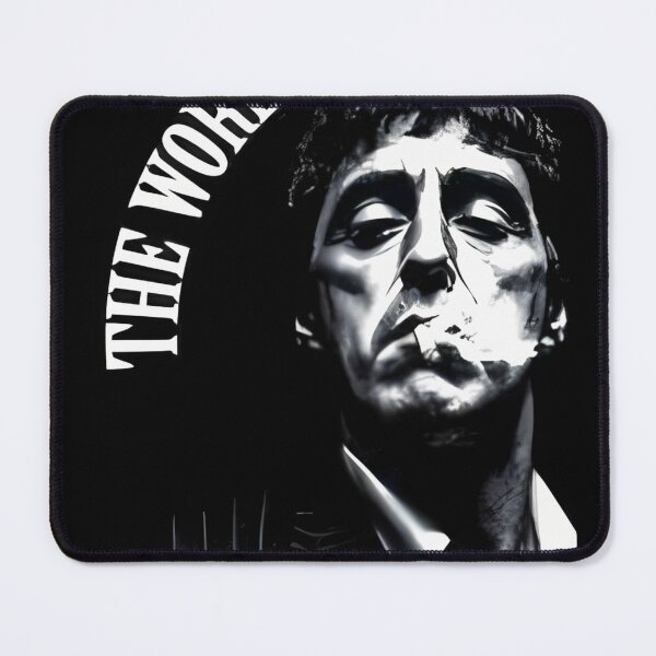 Item preview, The World Is Yours Scarface Vintage Portrait designed and sold by Hijunteee.