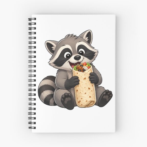 Item preview, raccoon burrito designed and sold by Gokuxtreme.