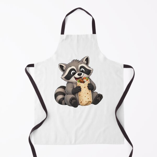 Item preview, raccoon burrito designed and sold by Gokuxtreme.