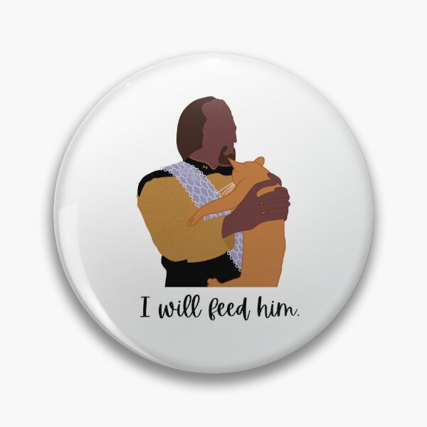 Item preview, Worf Will Feed Spot designed and sold by RoseDesigns05.