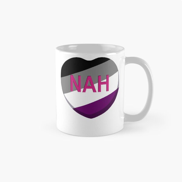 Item preview, NAH Asexual Flag Conversation Heart designed and sold by dragonimp.