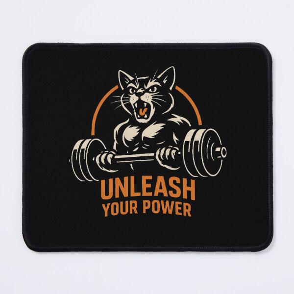 Item preview, Claws Out Weights Up Funny Gym Cat – Weightlifting Cat Lover Design, Funny Fitness Gift designed and sold by AYACHI90.