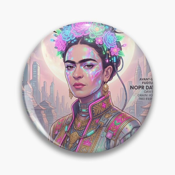 Item preview, FRIDA KAHLO NEÓN FUTure designed and sold by ImagineDraws.