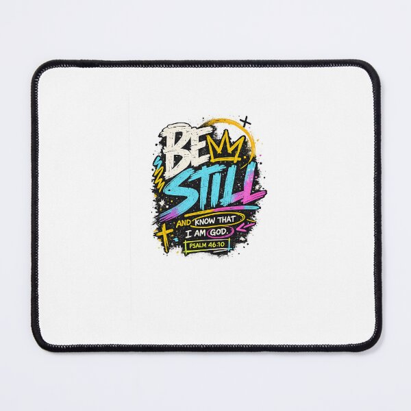 Item preview, Be Still Christian Streetwear Typography designed and sold by ampotski.