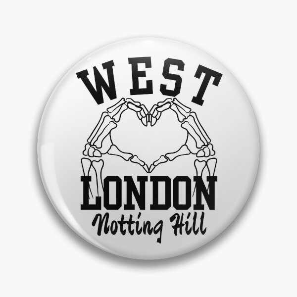 Item preview, Notting Hill West London Skeleton Heart  designed and sold by HYPNK.