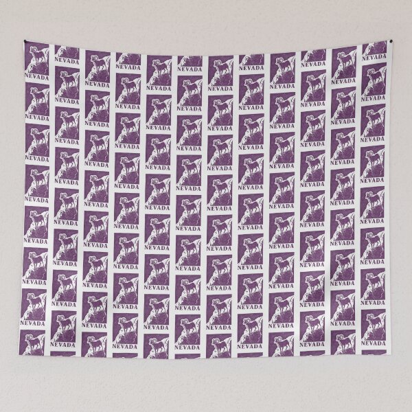 Item preview, Nevada Bighorn Sheep Block Print designed and sold by tiigerdad.