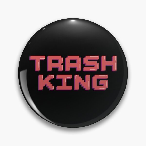 Item preview, Trash King Jimothy The Raccoon Retro Typography designed and sold by alexmaushaus.
