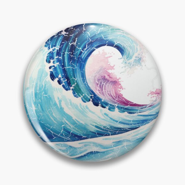 Item preview, Ocean Wave Surfer Beach Lover Sea Life designed and sold by HeritageLineart.