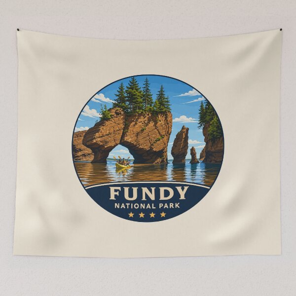 Item preview, Fundy National Park | Bay of Fundy Canada Nature Adventure Design designed and sold by Gideon Emmerich.