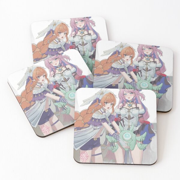 Item preview, Denia and Sigrika Holding Soliskin Wuthering Waves designed and sold by KomiArts.