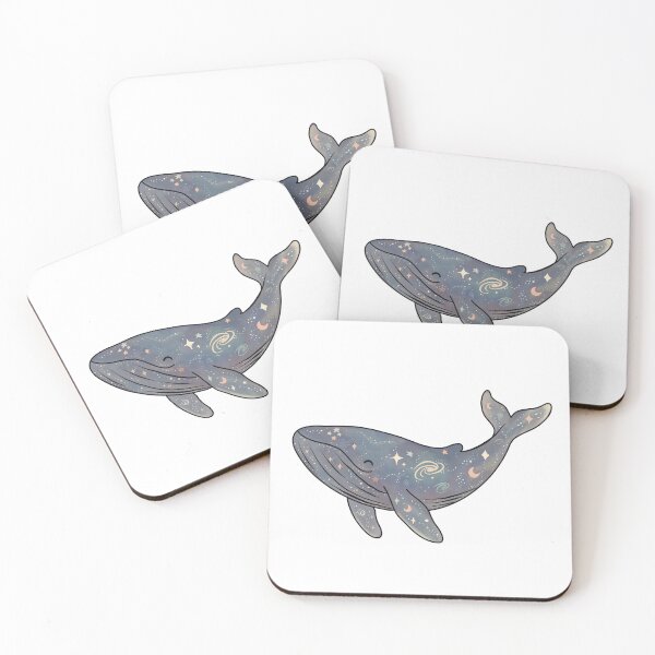 Item preview, Cosmic Whale | Celestial Galaxy Ocean Illustration designed and sold by aziza-doodles.