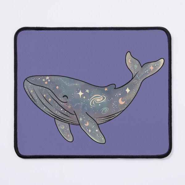 Item preview, Cosmic Whale | Celestial Galaxy Ocean Illustration designed and sold by aziza-doodles.