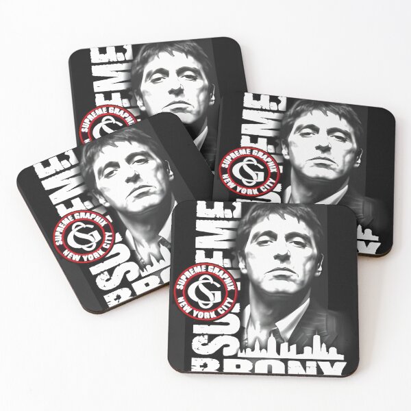 Item preview, Tony Montana Supreme Bronx New York Graphic Portrait designed and sold by Hijunteee.