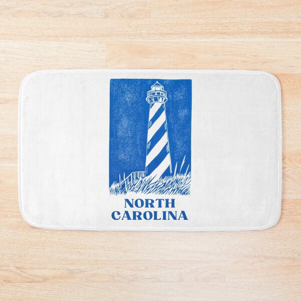 Item preview, North Carolina Lighthouse Block Print designed and sold by tiigerdad.