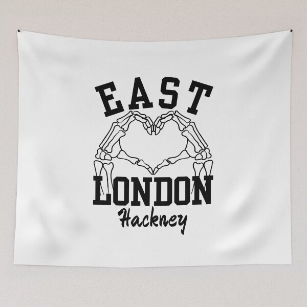 Item preview, Hackney East London Skeleton Heart UK designed and sold by HYPNK.
