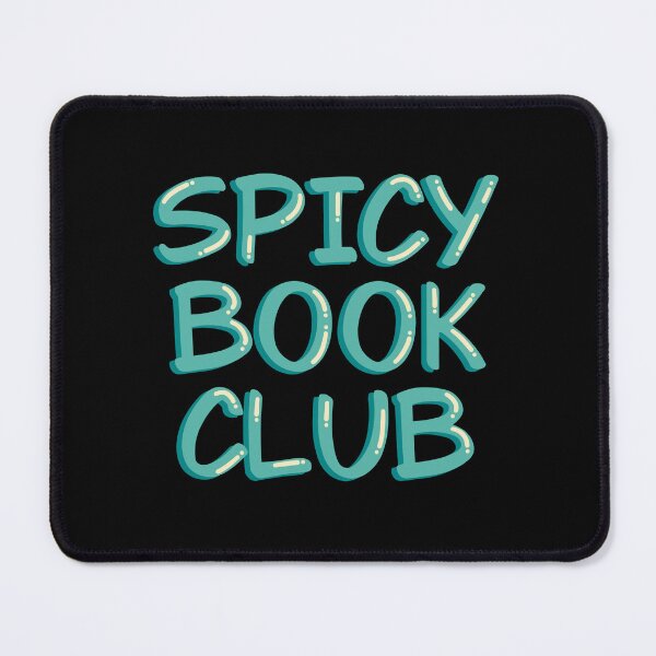 Item preview, Spicy Book Club Neon Green Teal Romance Reader designed and sold by alexmaushaus.