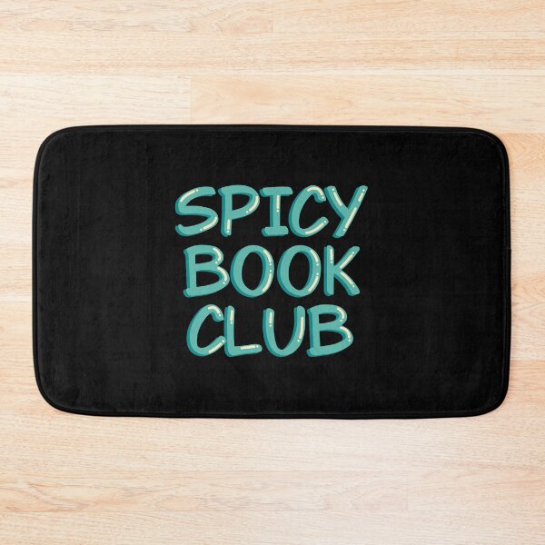 Item preview, Spicy Book Club Neon Green Teal Romance Reader designed and sold by alexmaushaus.