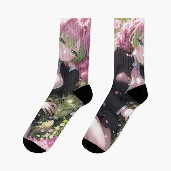 Item preview, Mitsuri Kanroji Demon Slayer Sunlit Flower Garden designed and sold by mildaclairmo.