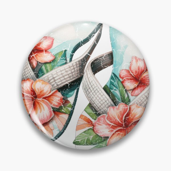 Item preview, Tropical Hibiscus Flip Flops Summer Beach Vacation designed and sold by HeritageLineart.