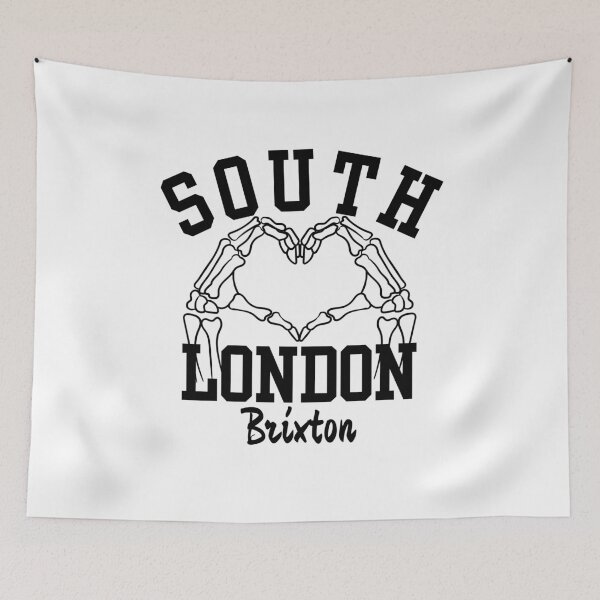 Item preview, Brixton South London Skeleton Heart UK designed and sold by HYPNK.