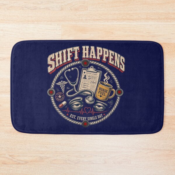 Item preview, Shift Happens Nurse  designed and sold by freshwear design.