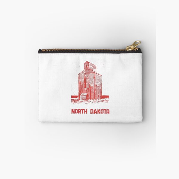 Item preview, North Dakota Grain Elevator Block Print designed and sold by tiigerdad.