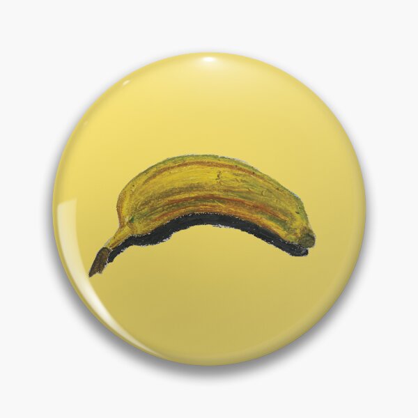 Item preview, Oil Pastel Banana designed and sold by vmsdesigns.