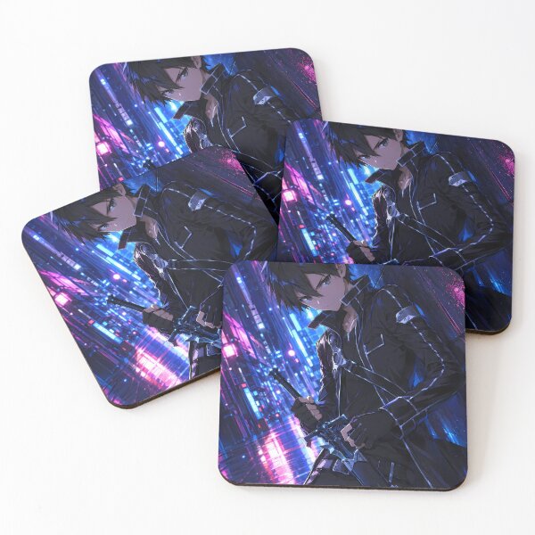 Item preview, Kirito Sword Art Online Neon City Night designed and sold by mildaclairmo.