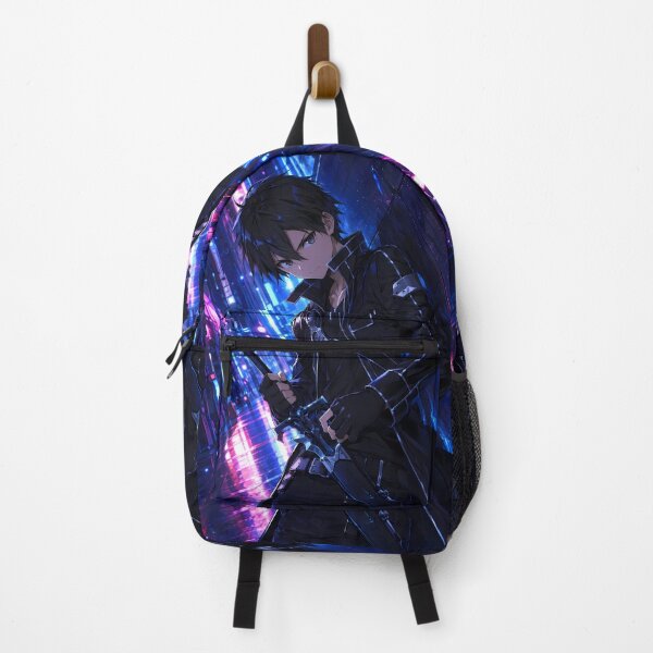 Item preview, Kirito Sword Art Online Neon City Night designed and sold by mildaclairmo.