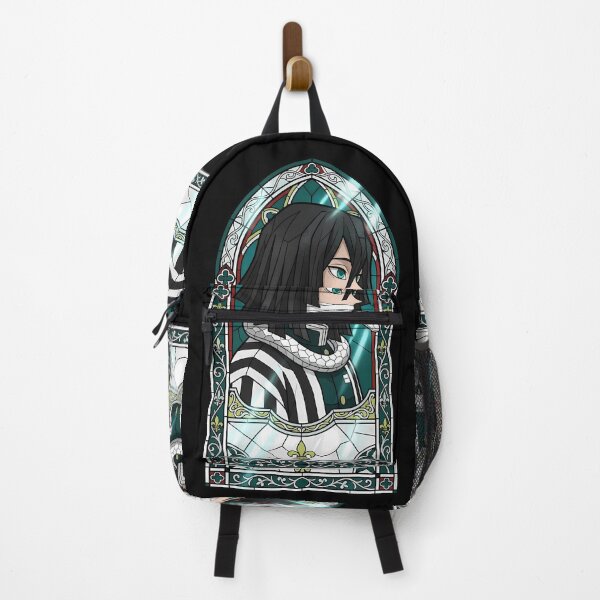 Item preview, Obanai Iguro Demon Slayer Sacred Stained Glass Window Side designed and sold by mildaclairmo.
