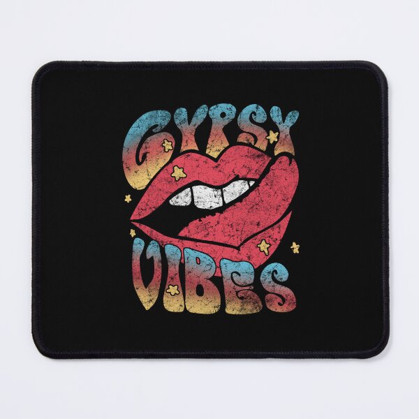 Item preview, Gypsy Vibes Retro Lips Bohemian Graphic designed and sold by The secret storage room.