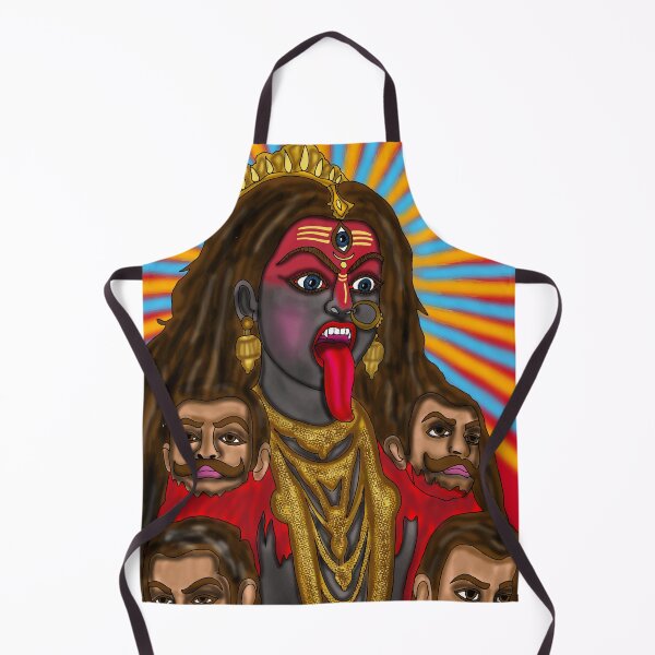 Item preview, Goddess Kali Artwork | Divine Hindu Goddess Digital Painting Illustration designed and sold by Harshit_Digital_Arts.