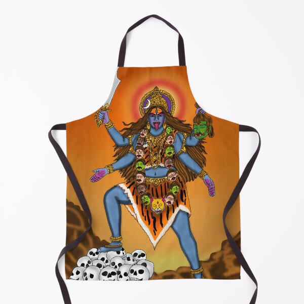 Item preview, Goddess Kali Artwork | Divine Hindu Goddess Digital Painting Illustration designed and sold by Harshit_Digital_Arts.