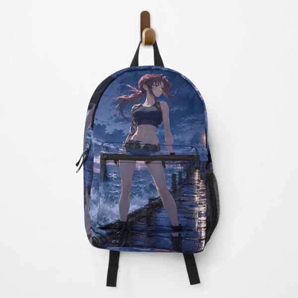 Item preview, Revy Black Lagoon Stormy Moonlit Pier designed and sold by mildaclairmo.