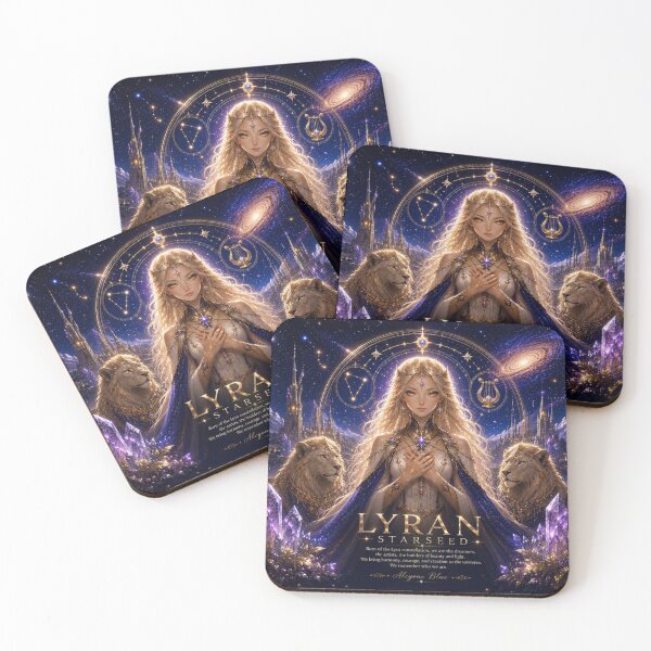 Item preview, Lyran Starseed – Celestial Lion Guardian designed and sold by Alcyone-Blue.