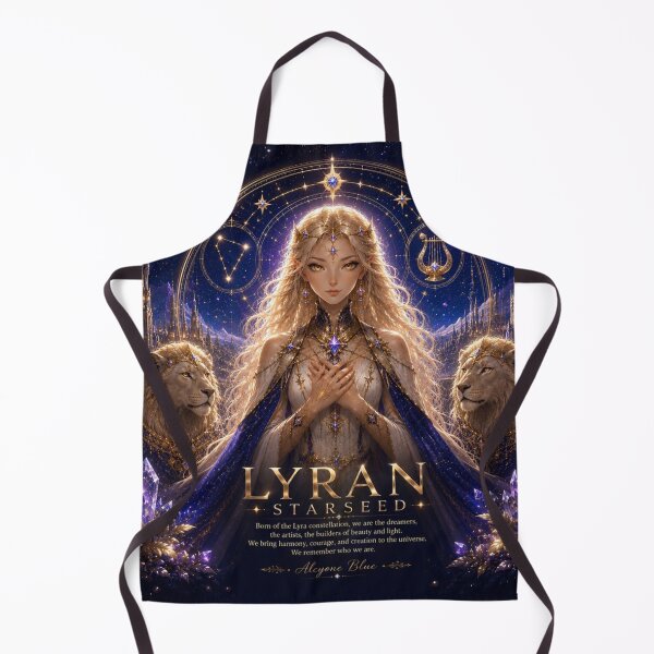 Item preview, Lyran Starseed – Celestial Lion Guardian designed and sold by Alcyone-Blue.