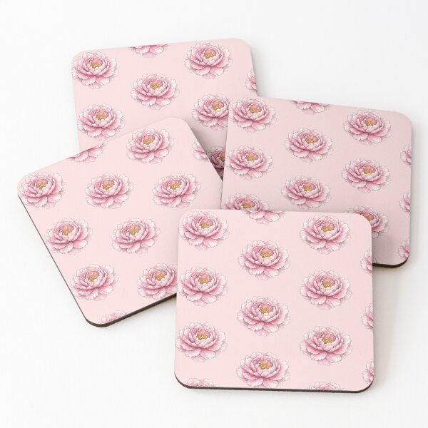 Item preview, Pink peony flower designed and sold by mbarav13.